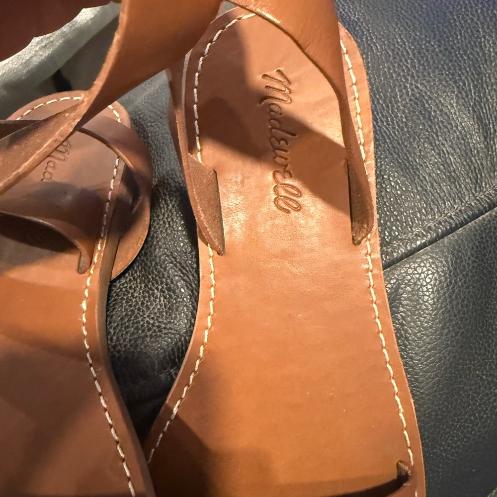 Madewell Brown Leather Sandals